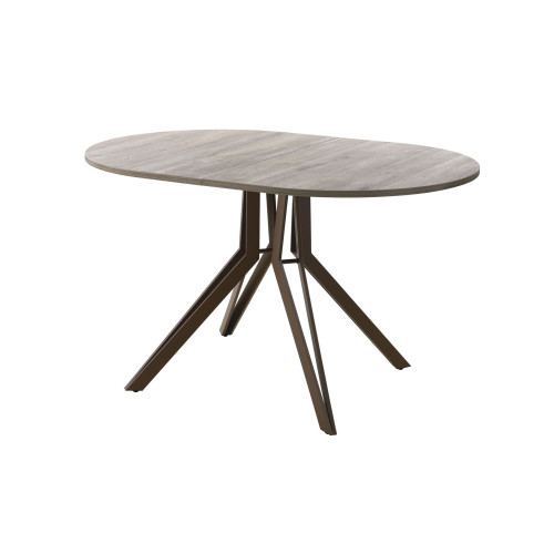 Обеденный стол AMC Elite (серии SLIM) / E21(1200) D3 (коричневый/Дуб Уайт-Ривер песочно-бежевый)