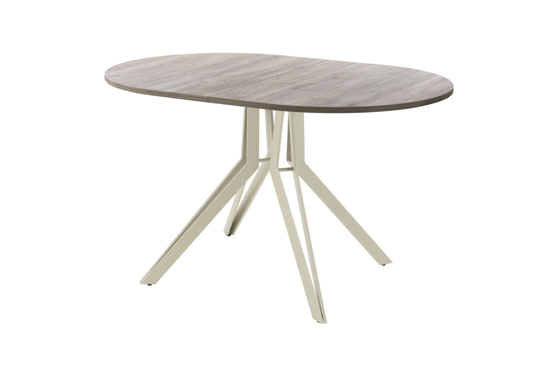 Обеденный стол AMC Elite (серии SLIM) / E21(1200) D3 (бежевый/Дуб Уайт-Ривер песочно-бежевый)