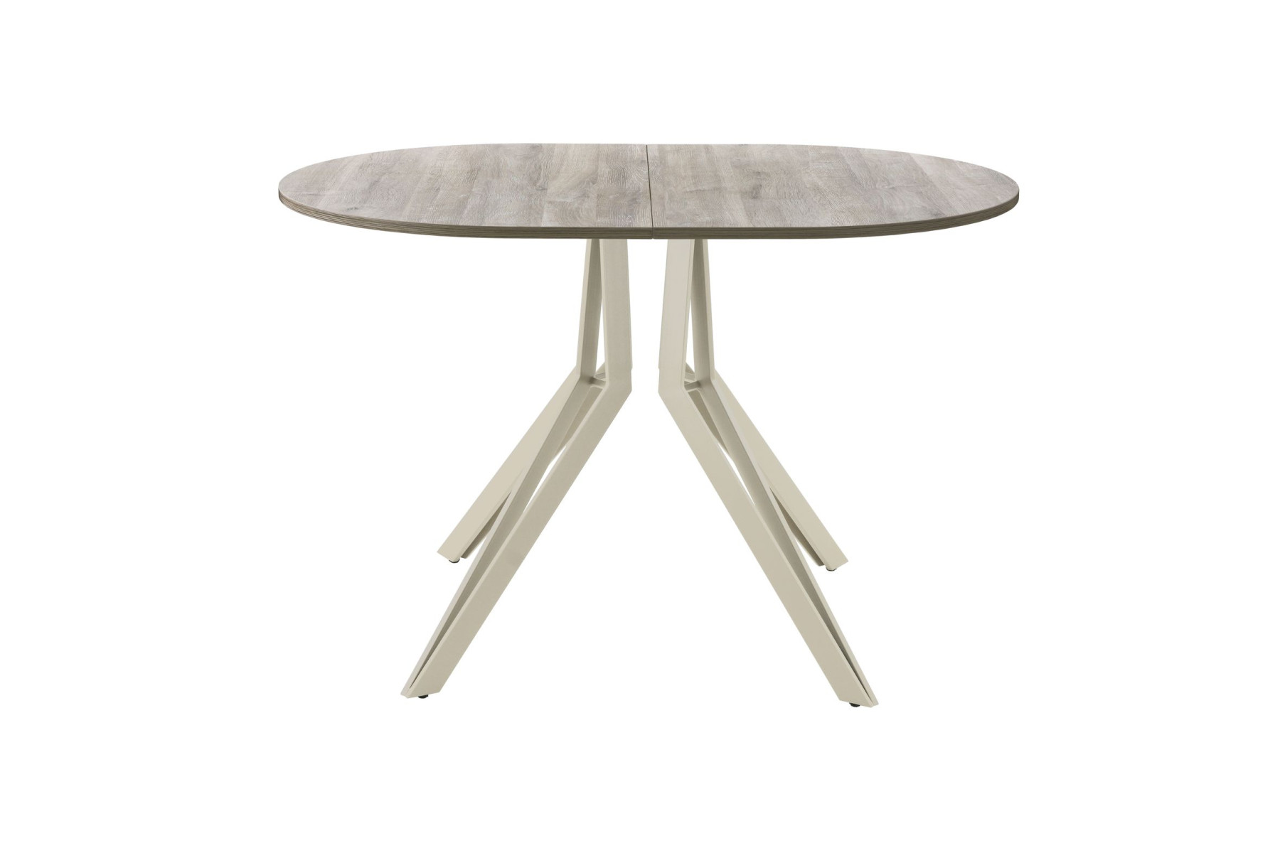 Обеденный стол AMC Elite (серии SLIM) / E21(1200) D3 (бежевый/Дуб Уайт-Ривер песочно-бежевый)