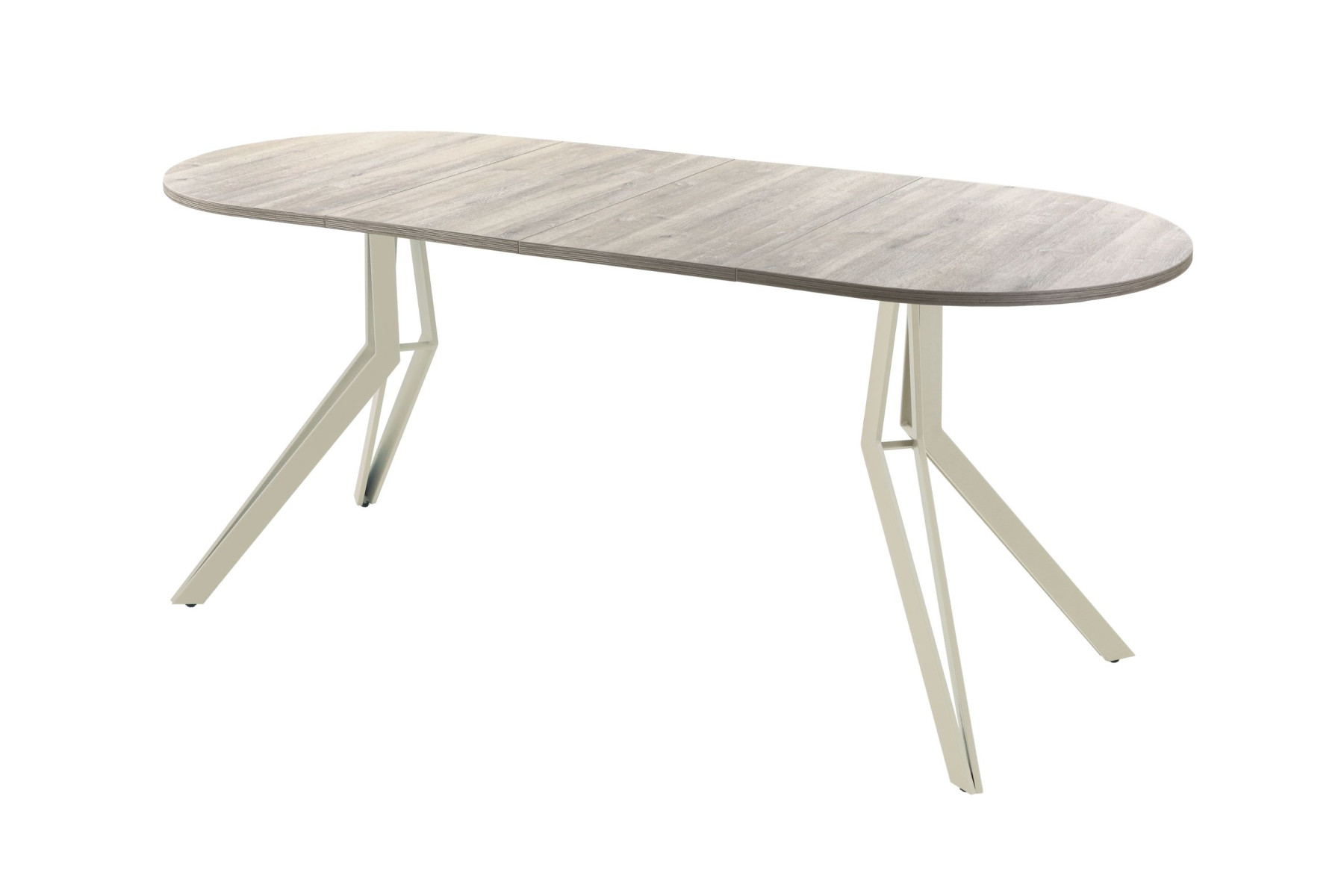 Обеденный стол AMC Elite (серии SLIM) / E21(1200) D3 (бежевый/Дуб Уайт-Ривер песочно-бежевый)