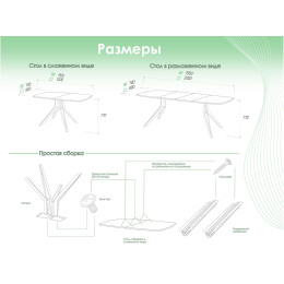 Обеденный стол AMC Elite (серии SLIM) / E21(1100) D6 (белый/Дуб Небраска Натуральный)
