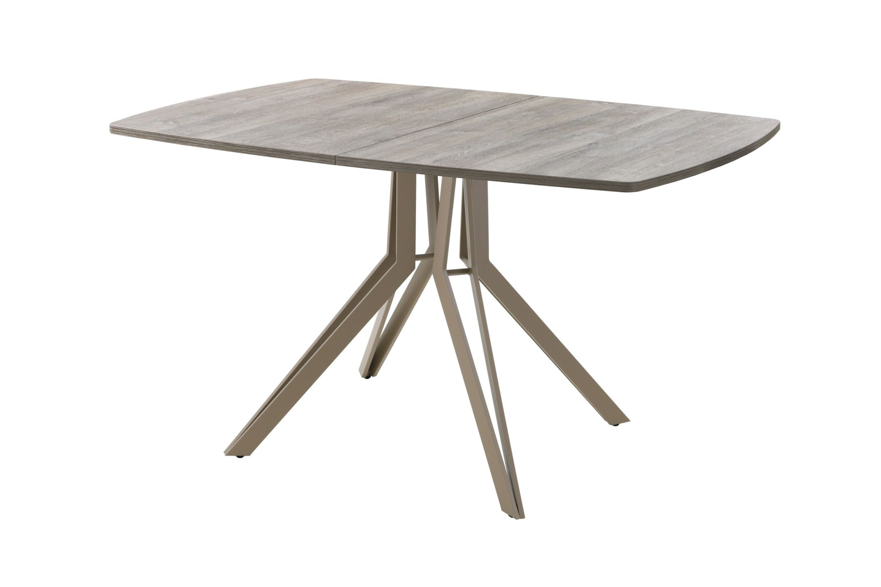 Обеденный стол AMC Elite (серии SLIM) / E21(1200) D6 (капучино/Дуб Уайт-Ривер песочно-бежевый)