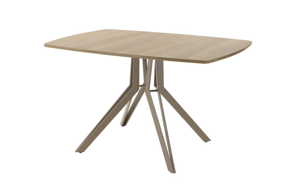 Обеденный стол AMC Elite (серии SLIM) / E21(1100) D6 (капучино/Дуб Небраска Натуральный)