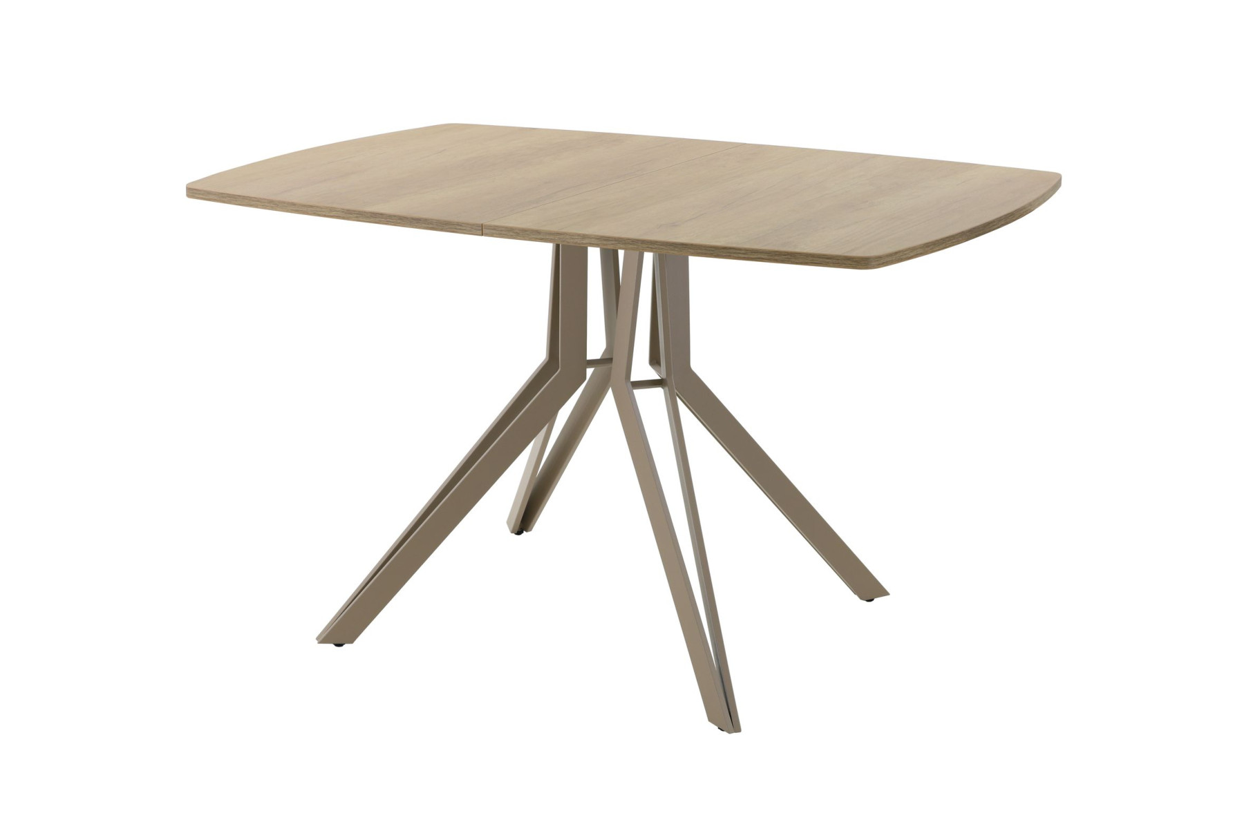 Обеденный стол AMC Elite (серии SLIM) / E21(1100) D6 (капучино/Дуб Небраска Натуральный)