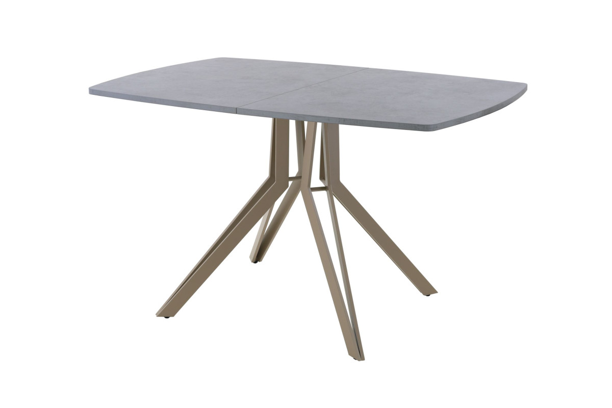 Обеденный стол AMC Elite (серии SLIM) / E21(1100) D6 (капучино/Бетон Чикаго светло-серый)
