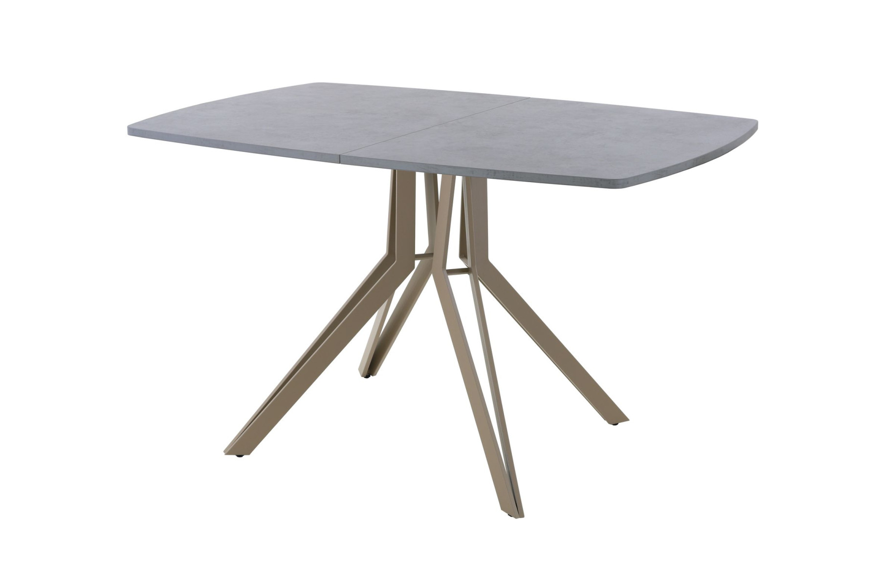 Обеденный стол AMC Elite (серии SLIM) / E21(1100) D6 (капучино/Бетон Чикаго светло-серый)