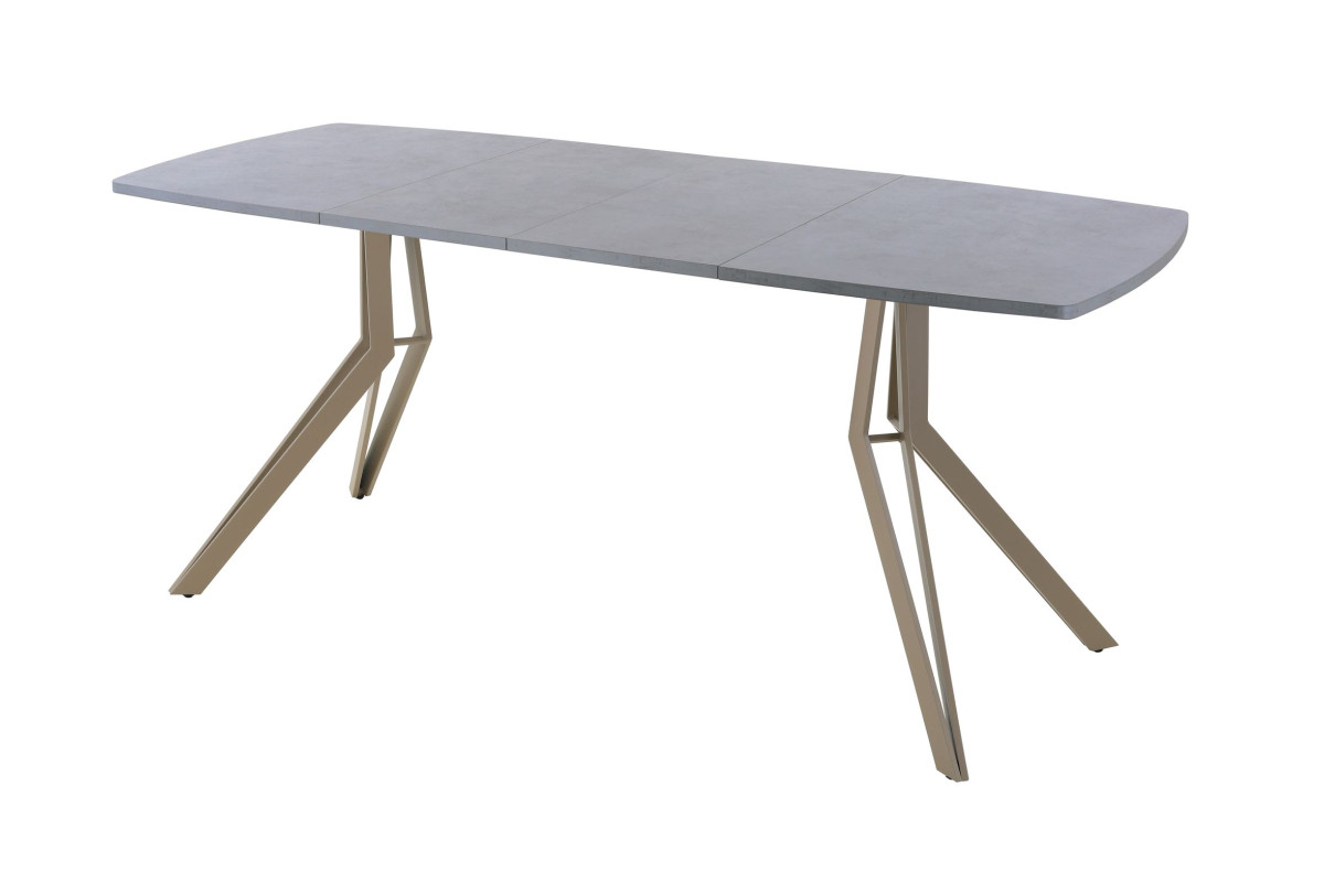 Обеденный стол AMC Elite (серии SLIM) / E21(1100) D6 (капучино/Бетон Чикаго светло-серый)
