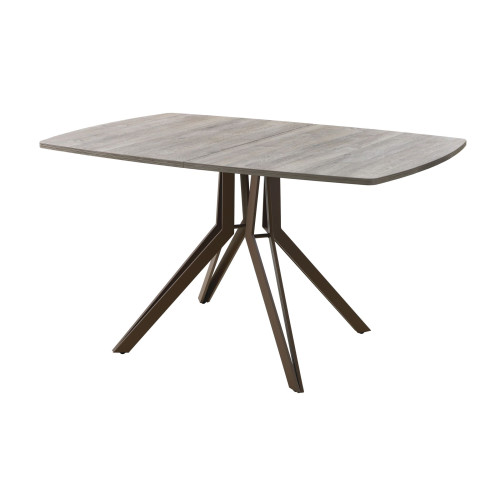 Обеденный стол AMC Elite (серии SLIM) / E21(1100) D6 (коричневый/Дуб Уайт-Ривер песочно-бежевый)
