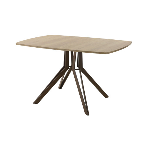 Обеденный стол AMC Elite (серии SLIM) / E21(1200) D6 (коричневый/Дуб Небраска Натуральный)