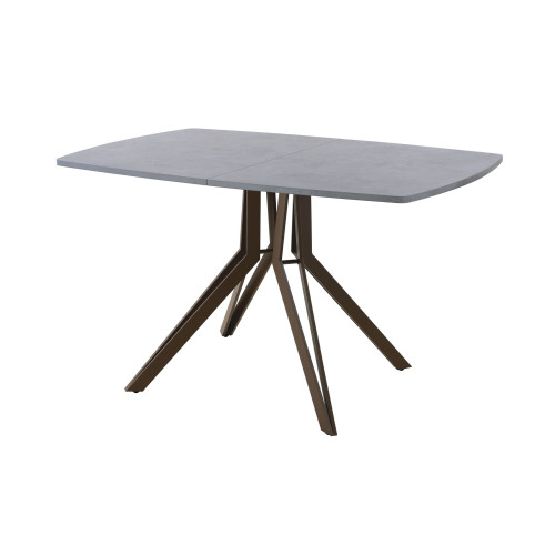 Обеденный стол AMC Elite (серии SLIM) / E21(1200) D6 (коричневый/Бетон Чикаго светло-серый)