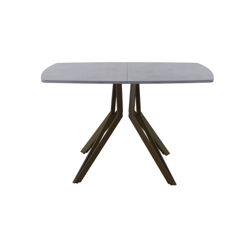 Обеденный стол AMC Elite (серии SLIM) / E21(1200) D6 (коричневый/Бетон Чикаго светло-серый)