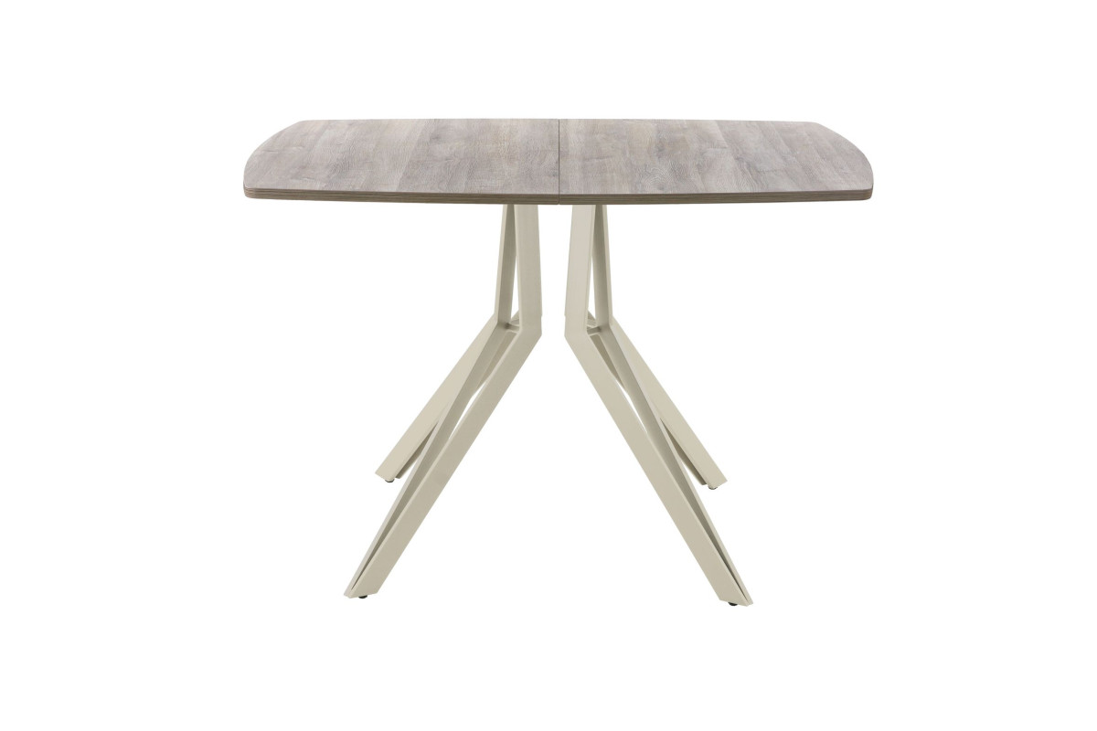 Обеденный стол AMC Elite (серии SLIM) / E21(1200) D6 (бежевый/Дуб Уайт-Ривер песочно-бежевый)