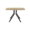 Обеденный стол AMC Elite (серии SLIM) / E21(1200) D6 (графит/Дуб Небраска Натуральный)