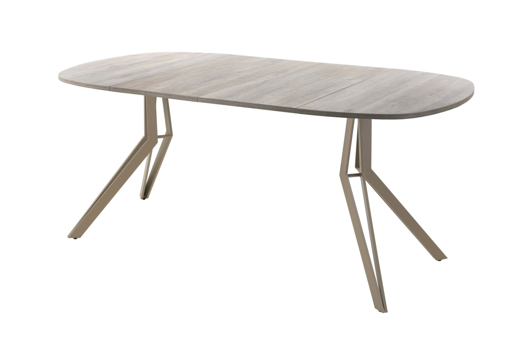 Обеденный стол AMC Elite (серии SLIM) / E21(800) D7 (капучино/Дуб Уайт-Ривер песочно-бежевый)