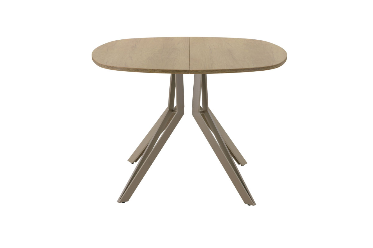 Обеденный стол AMC Elite (серии SLIM) / E21(900) D7 (капучино/Дуб Небраска Натуральный)