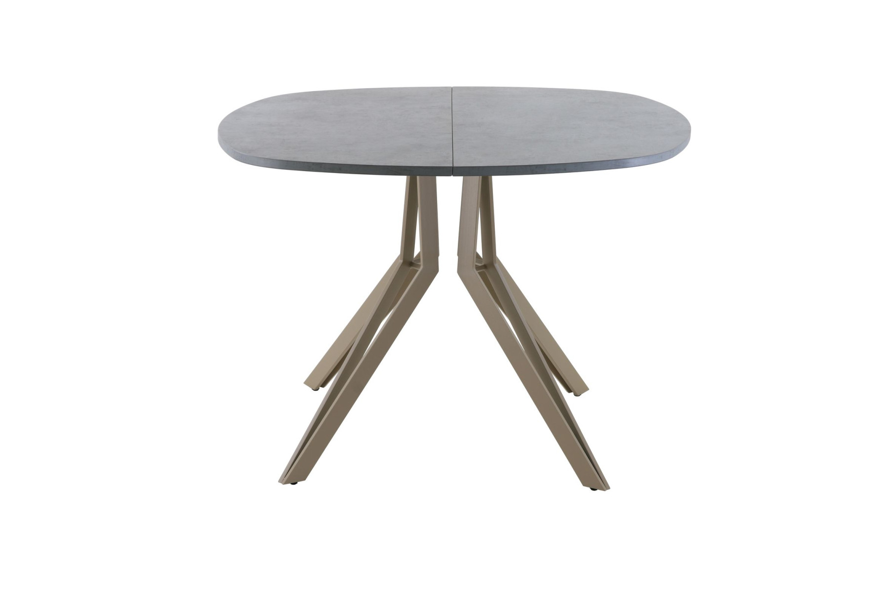 Обеденный стол AMC Elite (серии SLIM) / E21(900) D7 (капучино/Бетон Чикаго светло-серый)