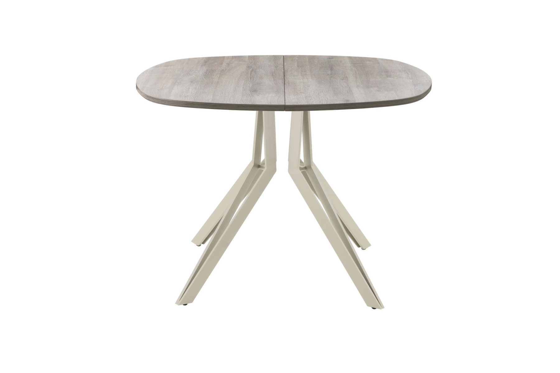 Обеденный стол AMC Elite (серии SLIM) / E21(800) D7 (бежевый/Дуб Уайт-Ривер песочно-бежевый)