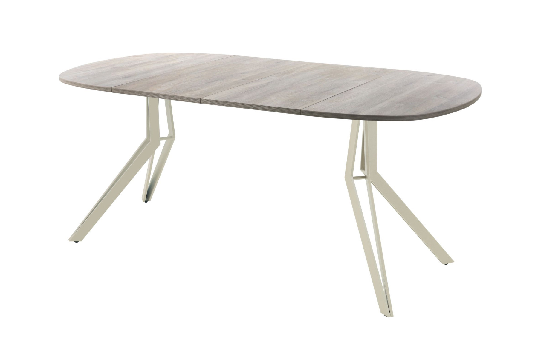 Обеденный стол AMC Elite (серии SLIM) / E21(800) D7 (бежевый/Дуб Уайт-Ривер песочно-бежевый)