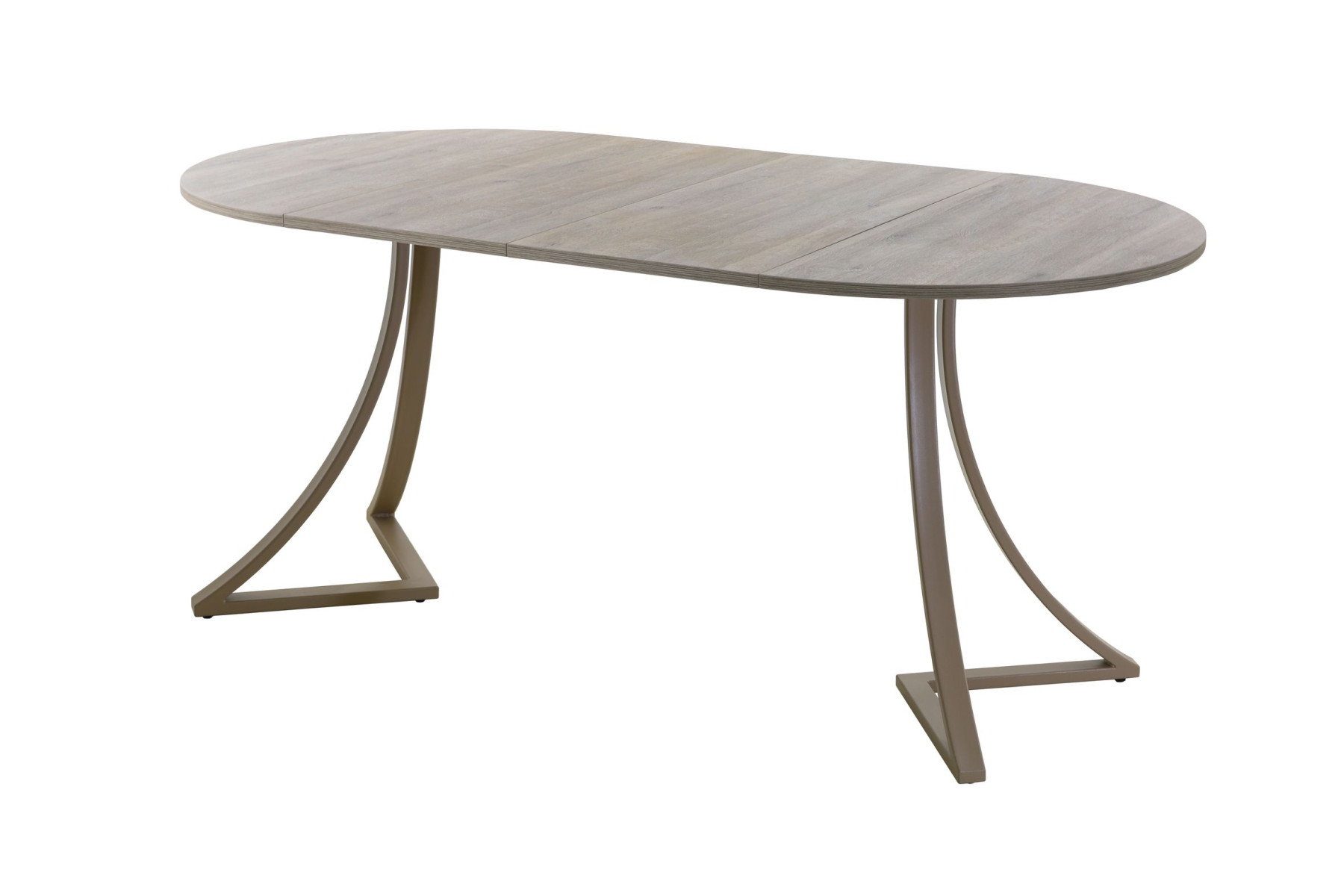 Обеденный стол AMC Elite (серии SLIM) / E24(800) D1 (капучино/Дуб Уайт-Ривер песочно-бежевый)