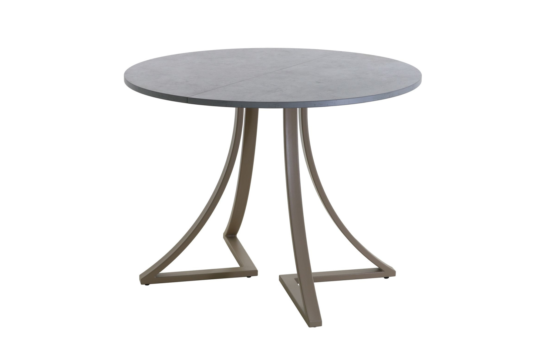 Обеденный стол AMC Elite (серии SLIM) / E24(900) D1 (капучино/Бетон Чикаго светло-серый)