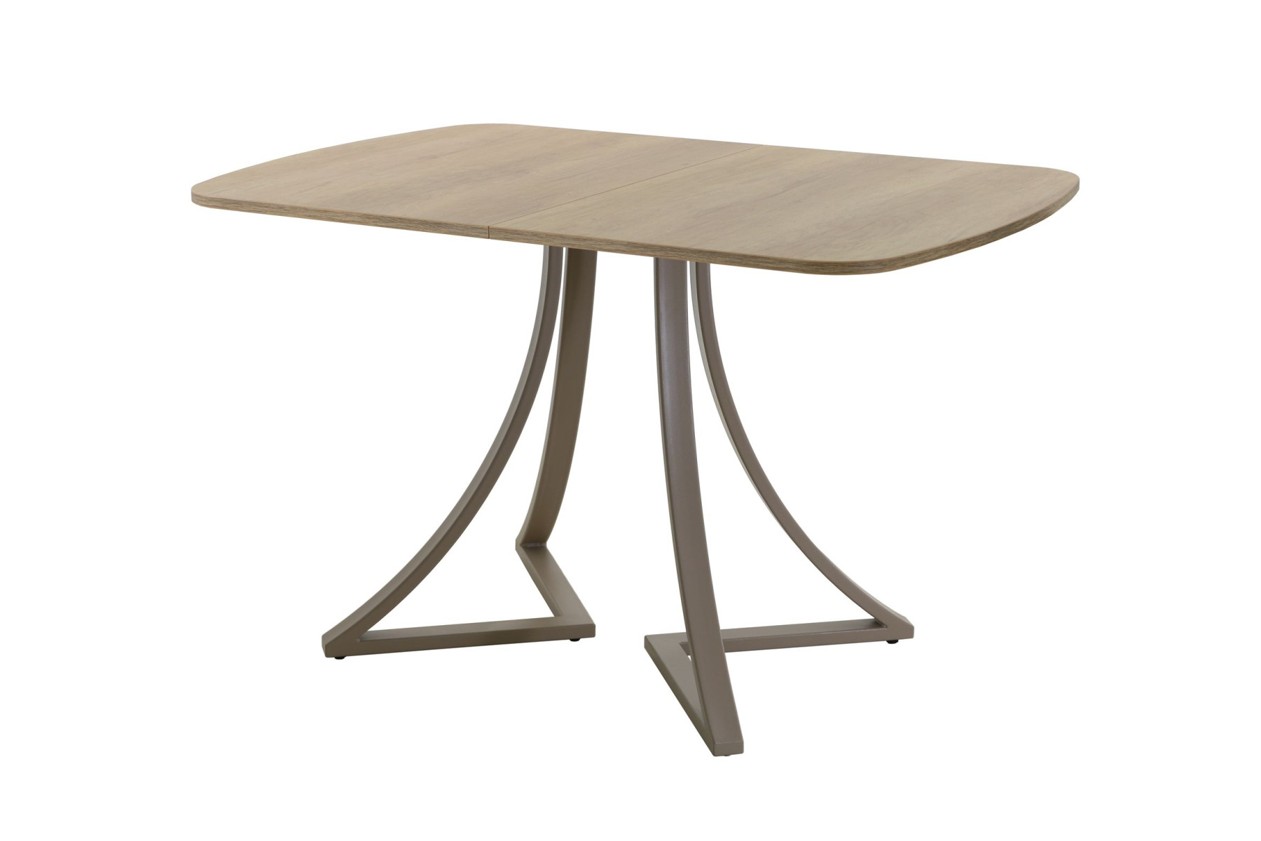 Обеденный стол AMC Elite (серии SLIM) / E24(1100) D2 (капучино/Дуб Небраска Натуральный)