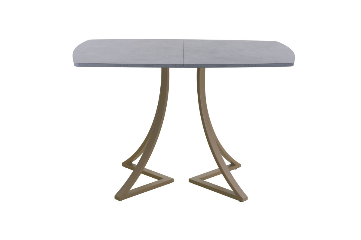 Обеденный стол AMC Elite (серии SLIM) / E24(1100) D2 (капучино/Бетон Чикаго светло-серый)