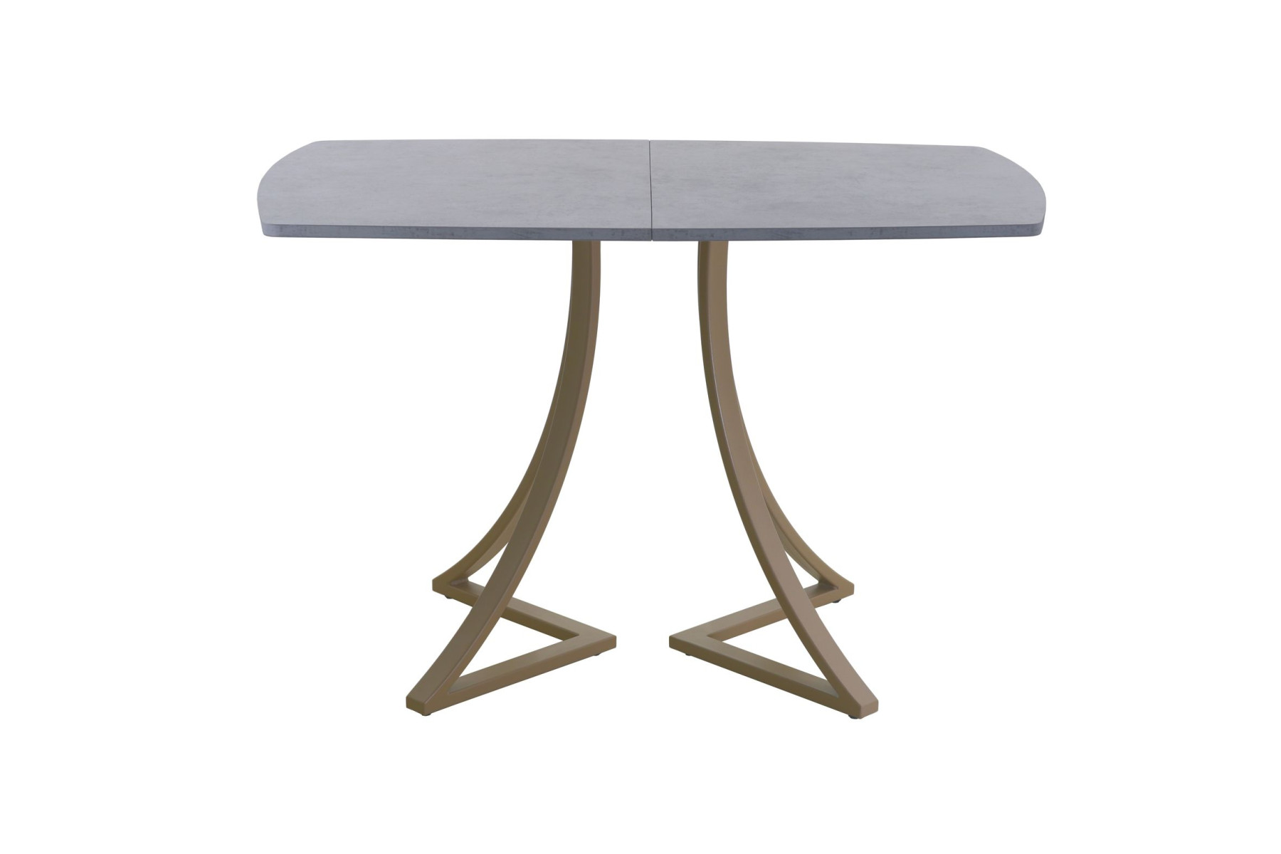 Обеденный стол AMC Elite (серии SLIM) / E24(1100) D2 (капучино/Бетон Чикаго светло-серый)