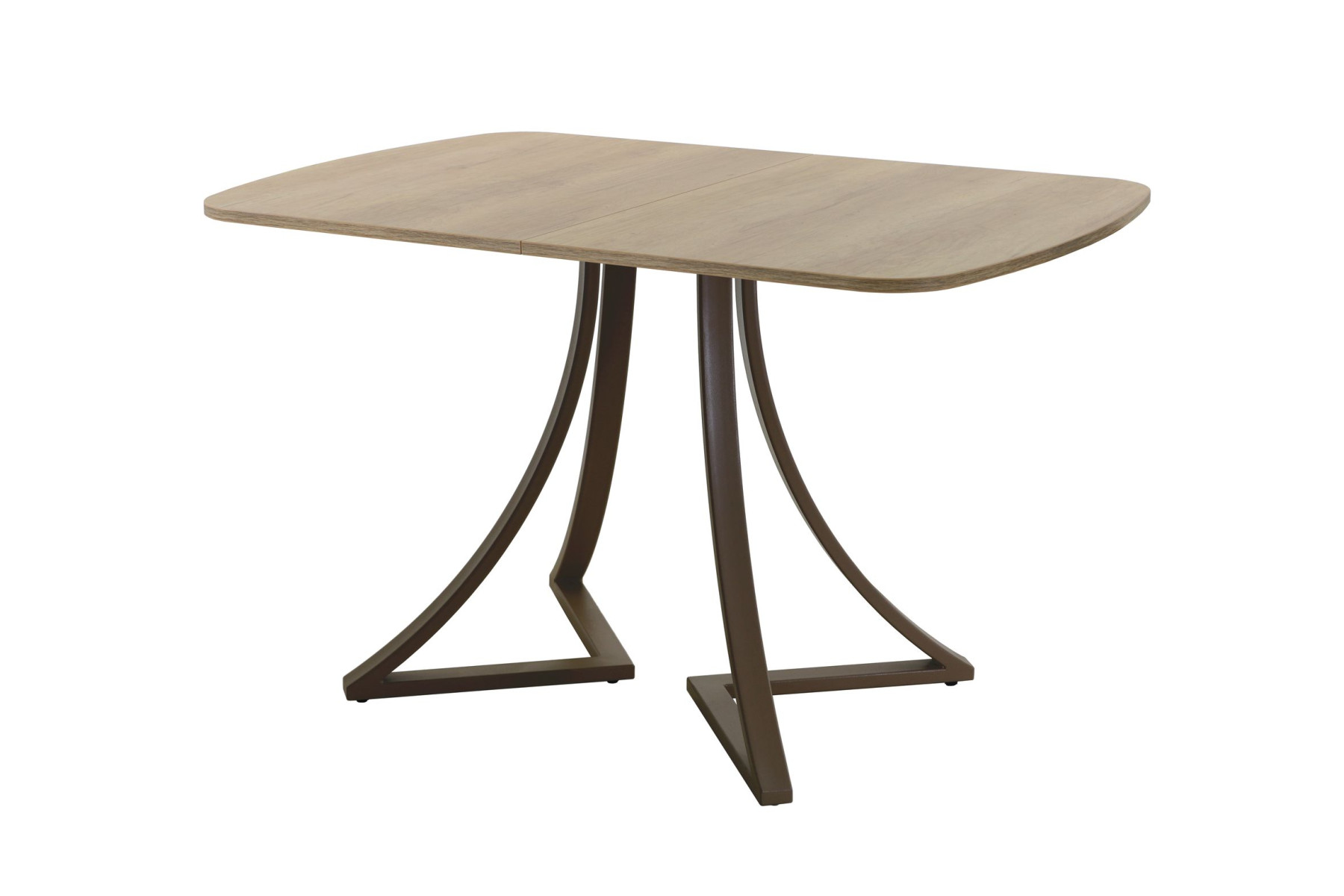 Обеденный стол AMC Elite (серии SLIM) / E24(1200) D2 (коричневый/Дуб Небраска Натуральный)