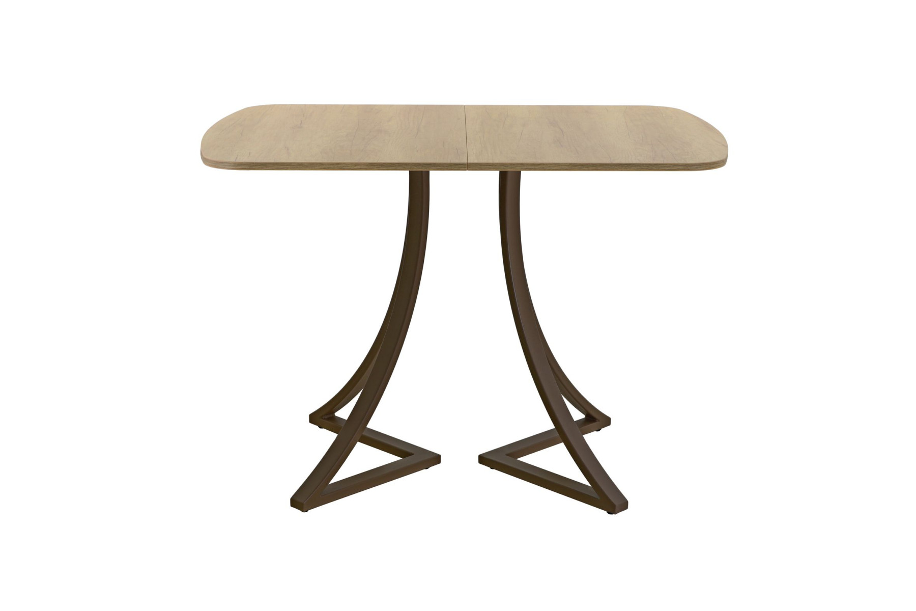 Обеденный стол AMC Elite (серии SLIM) / E24(1200) D2 (коричневый/Дуб Небраска Натуральный)