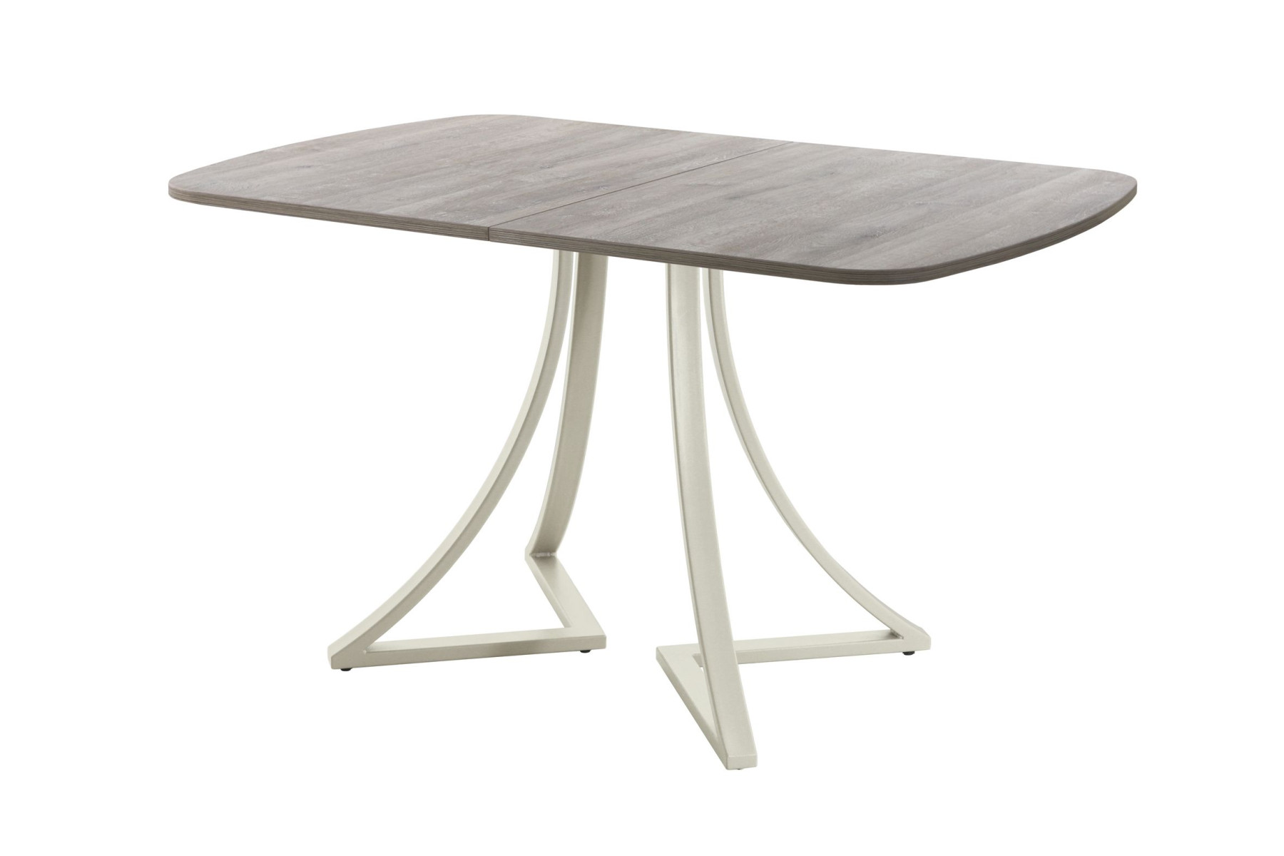 Обеденный стол AMC Elite (серии SLIM) / E24(1100) D2 (бежевый/Дуб Уайт-Ривер песочно-бежевый)