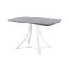Обеденный стол AMC Elite (серии SLIM) / E24(1200) D2 (белый/Бетон Чикаго светло-серый)