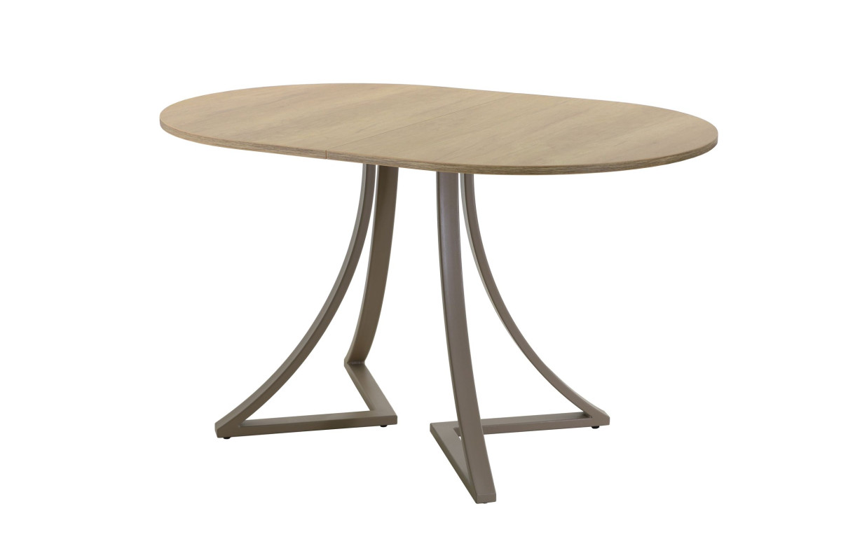 Обеденный стол AMC Elite (серии SLIM) / E24(1200) D3 (капучино/Дуб Небраска Натуральный)