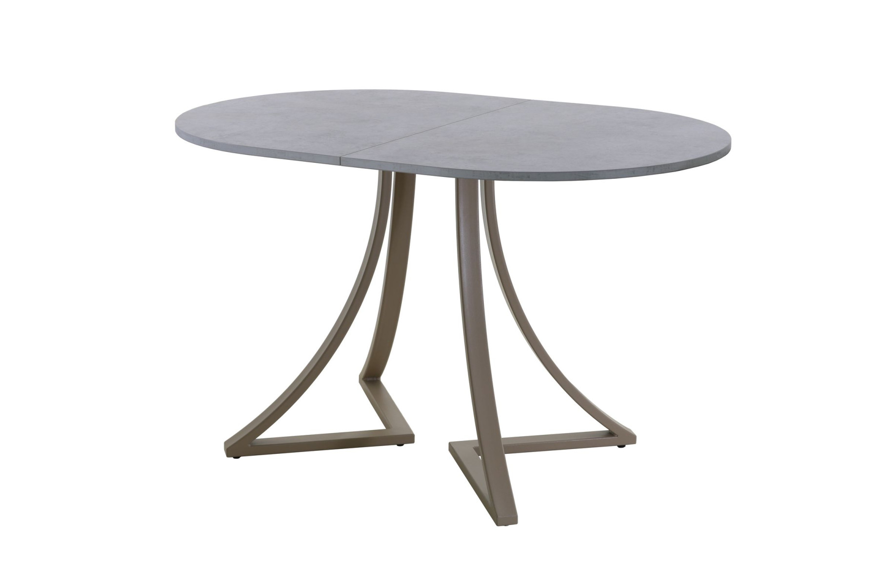 Обеденный стол AMC Elite (серии SLIM) / E24(1200) D3 (капучино/Бетон Чикаго светло-серый)