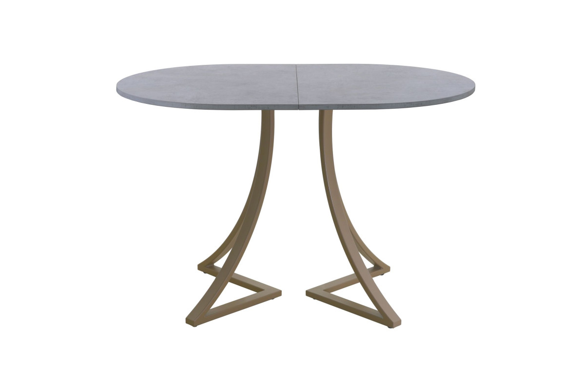 Обеденный стол AMC Elite (серии SLIM) / E24(1200) D3 (капучино/Бетон Чикаго светло-серый)