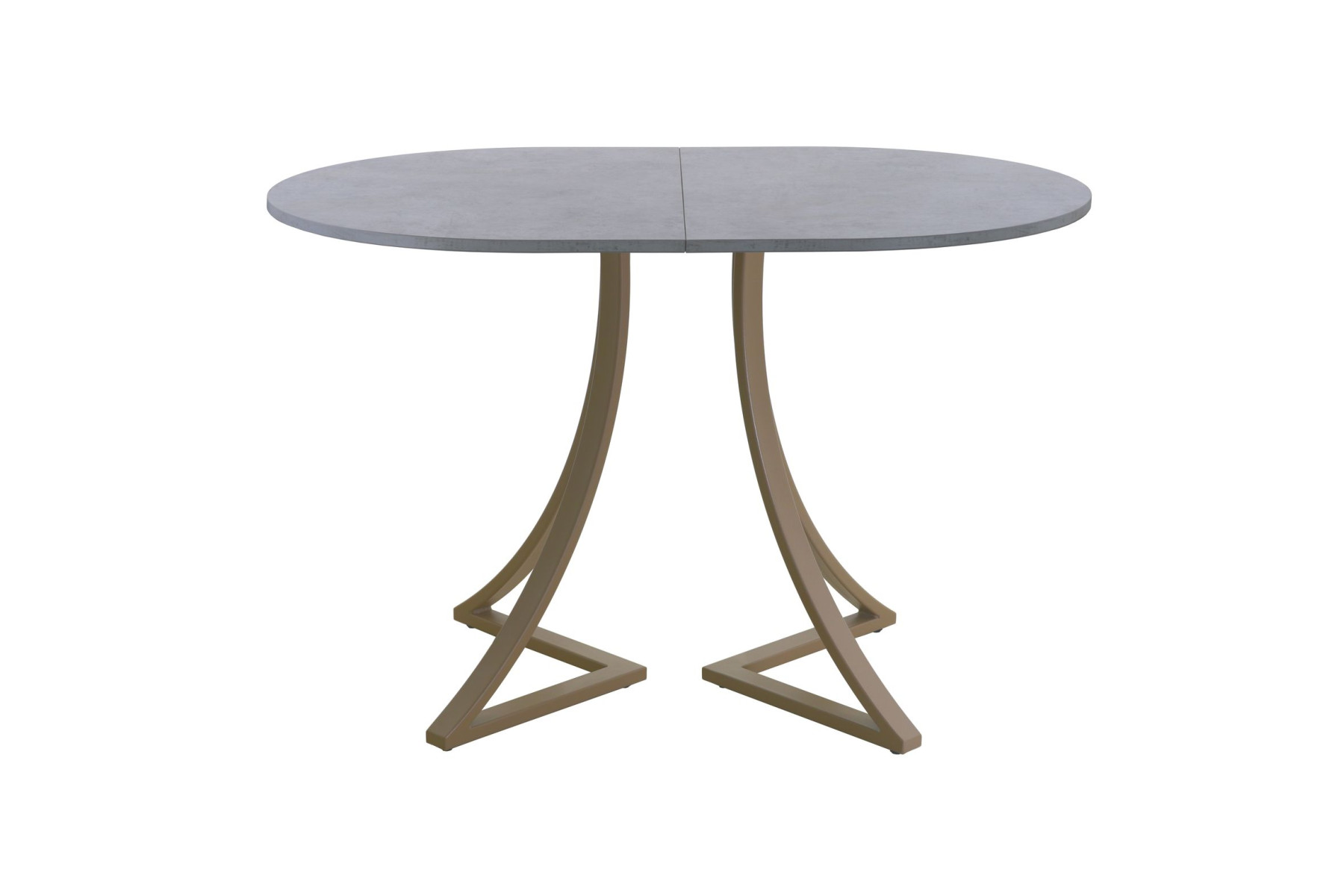 Обеденный стол AMC Elite (серии SLIM) / E24(1200) D3 (капучино/Бетон Чикаго светло-серый)