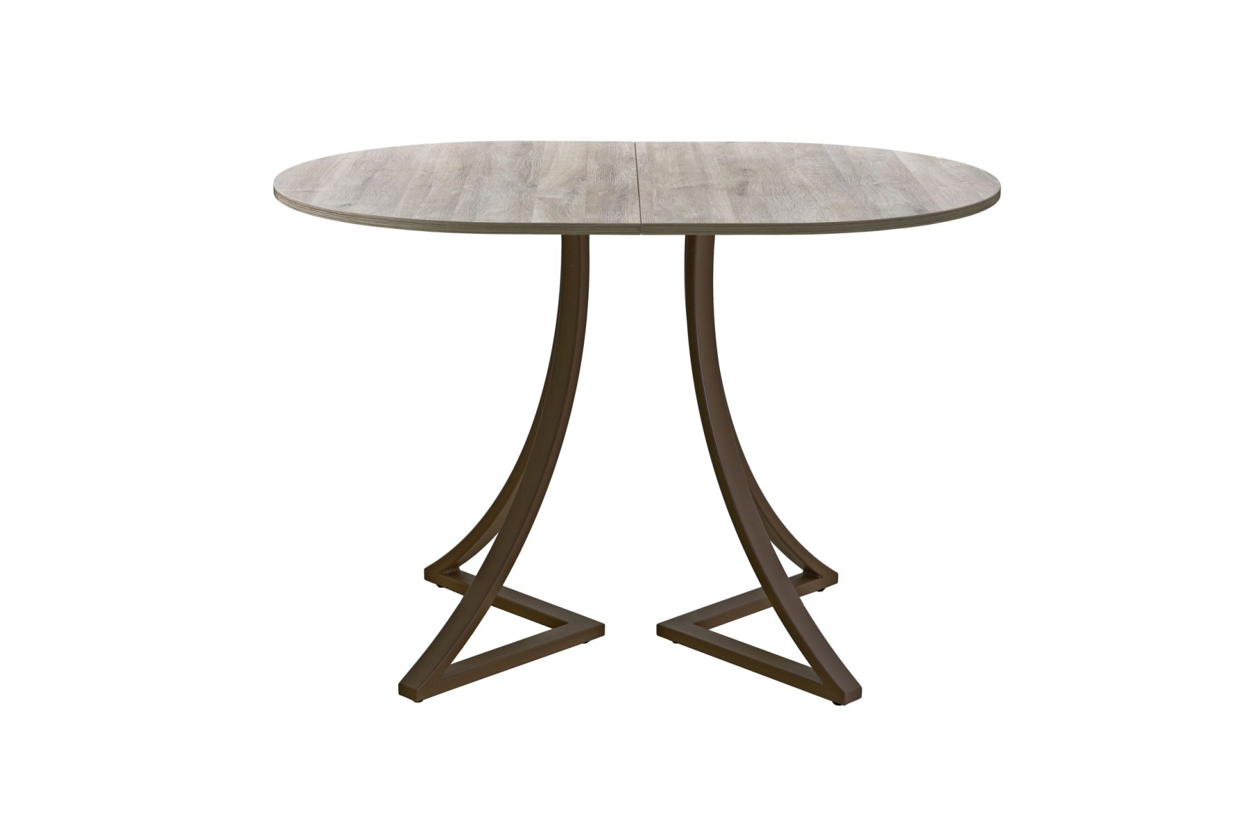 Обеденный стол AMC Elite (серии SLIM) / E24(1200) D3 (коричневый/Дуб Уайт-Ривер песочно-бежевый)