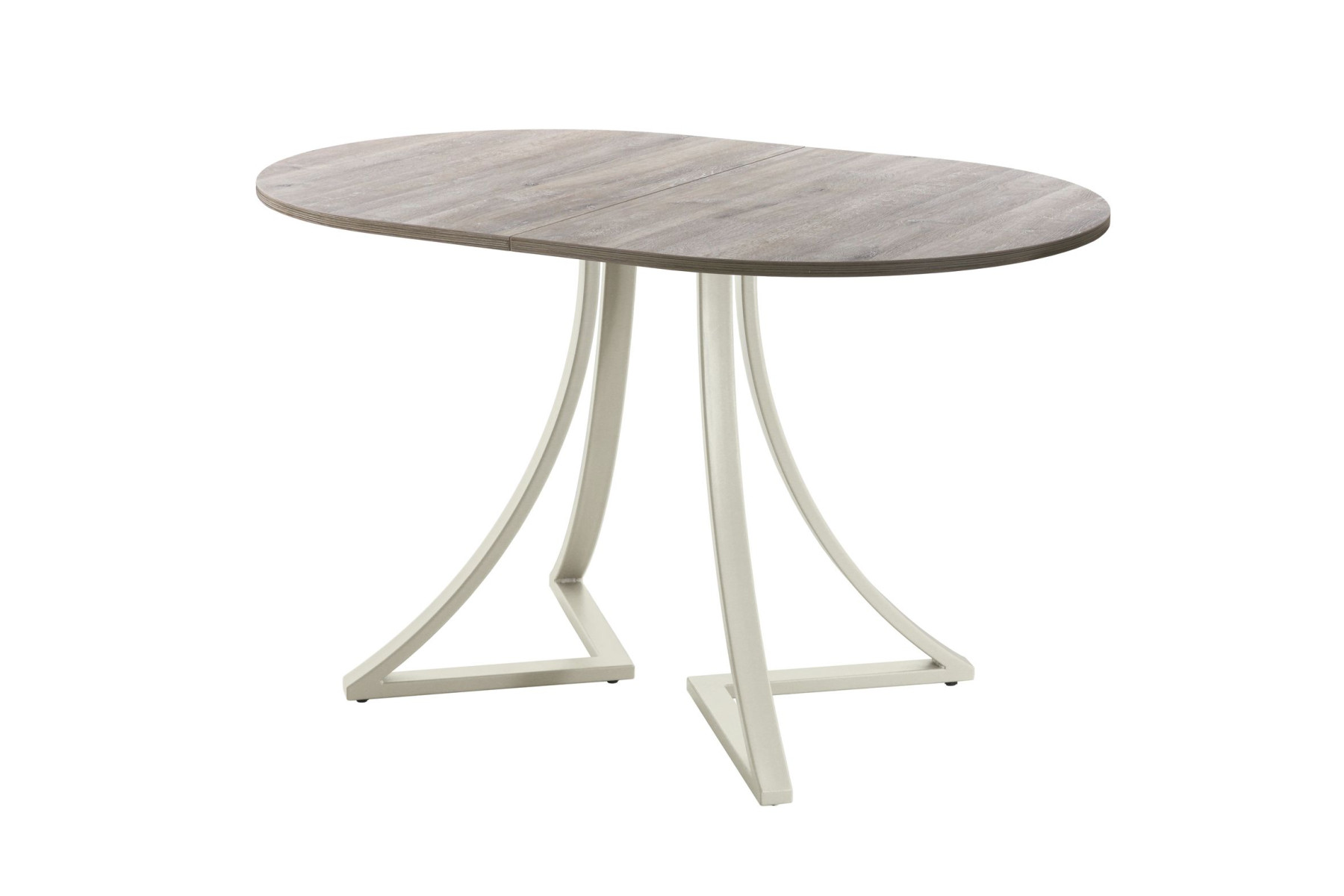 Обеденный стол AMC Elite (серии SLIM) / E24(1100) D3 (бежевый/Дуб Уайт-Ривер песочно-бежевый)