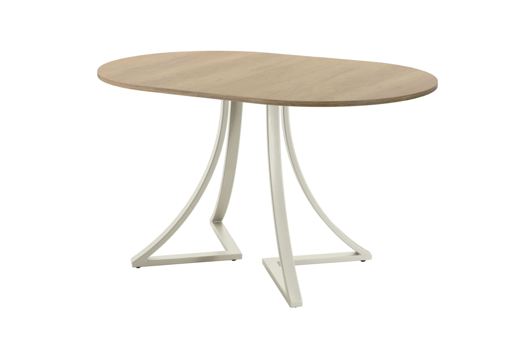 Обеденный стол AMC Elite (серии SLIM) / E24(1100) D3 (бежевый/Дуб Небраска Натуральный)