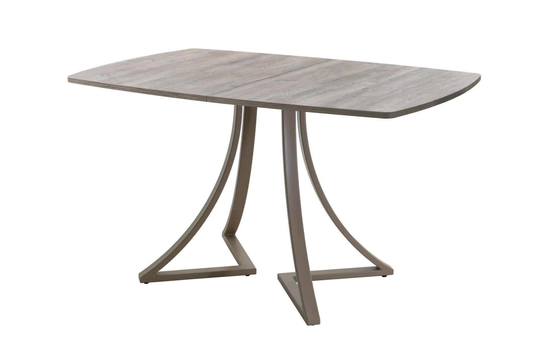 Обеденный стол AMC Elite (серии SLIM) / E24(1200) D6 (капучино/Дуб Уайт-Ривер песочно-бежевый)