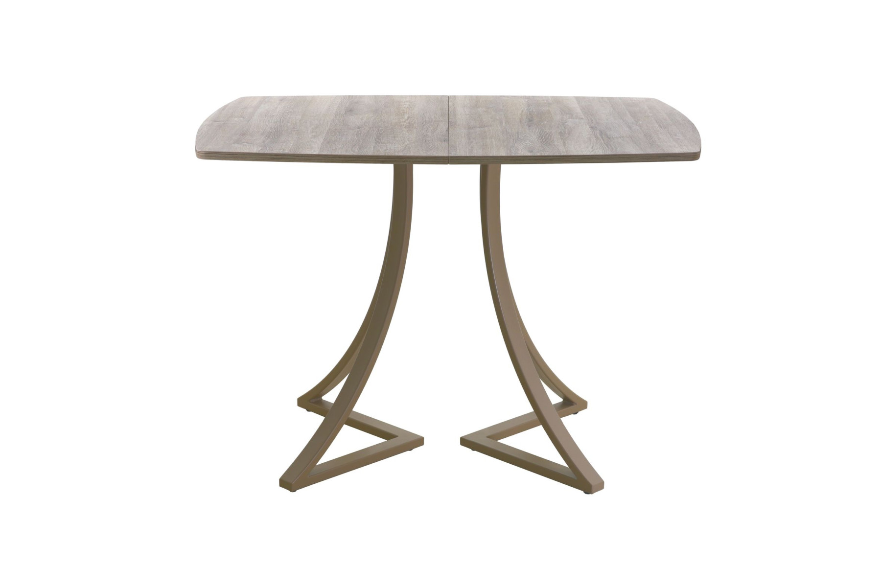 Обеденный стол AMC Elite (серии SLIM) / E24(1200) D6 (капучино/Дуб Уайт-Ривер песочно-бежевый)