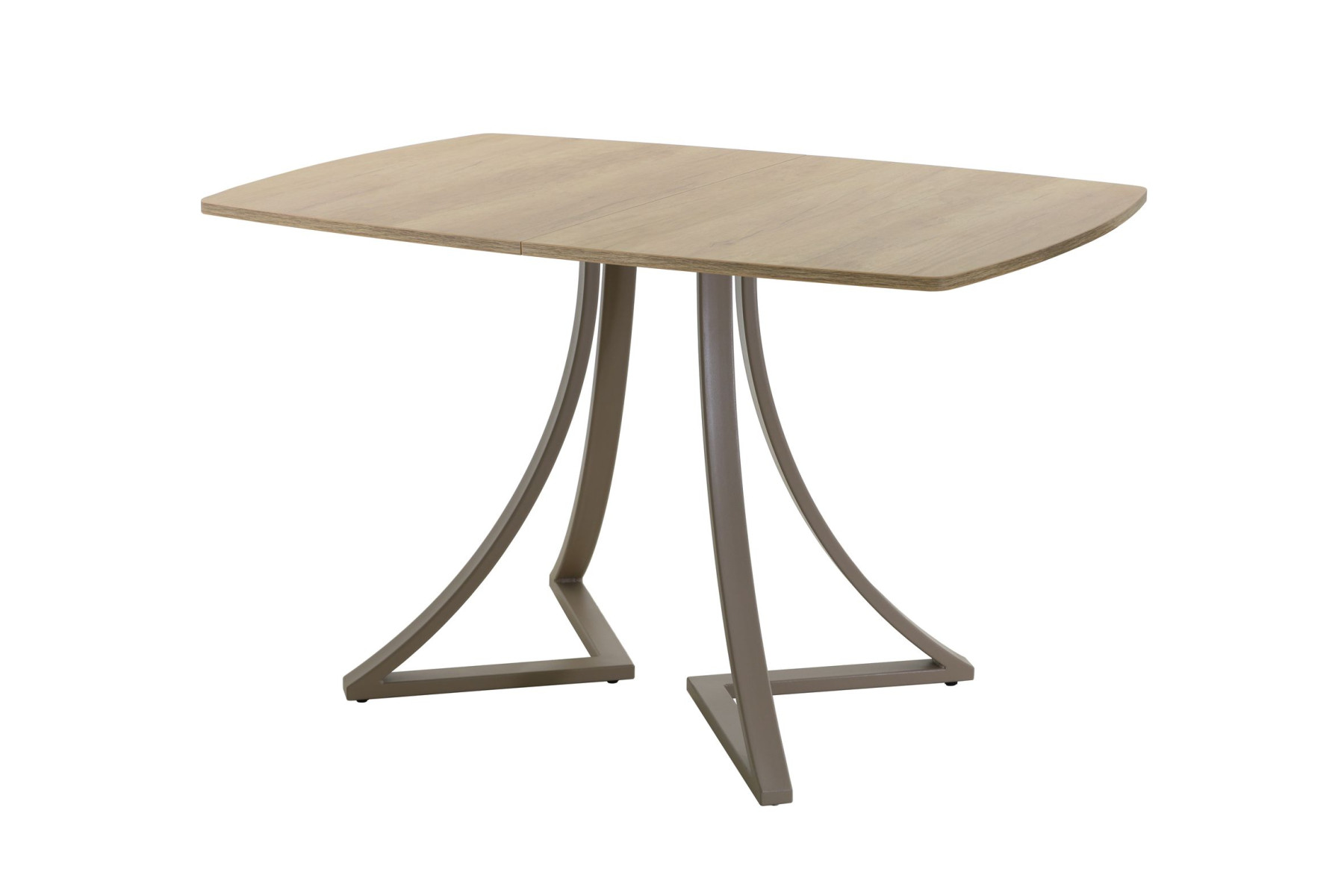 Обеденный стол AMC Elite (серии SLIM) / E24(1200) D6 (капучино/Дуб Небраска Натуральный)