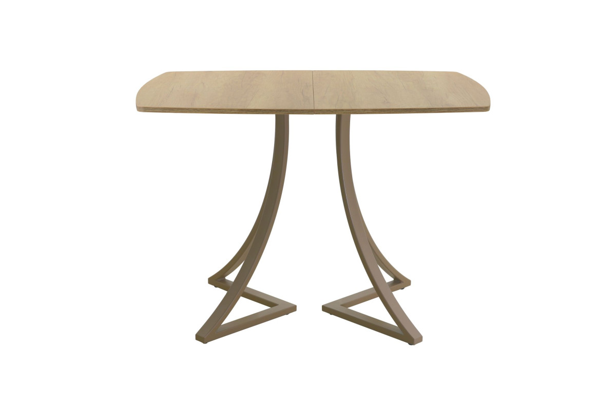 Обеденный стол AMC Elite (серии SLIM) / E24(1200) D6 (капучино/Дуб Небраска Натуральный)