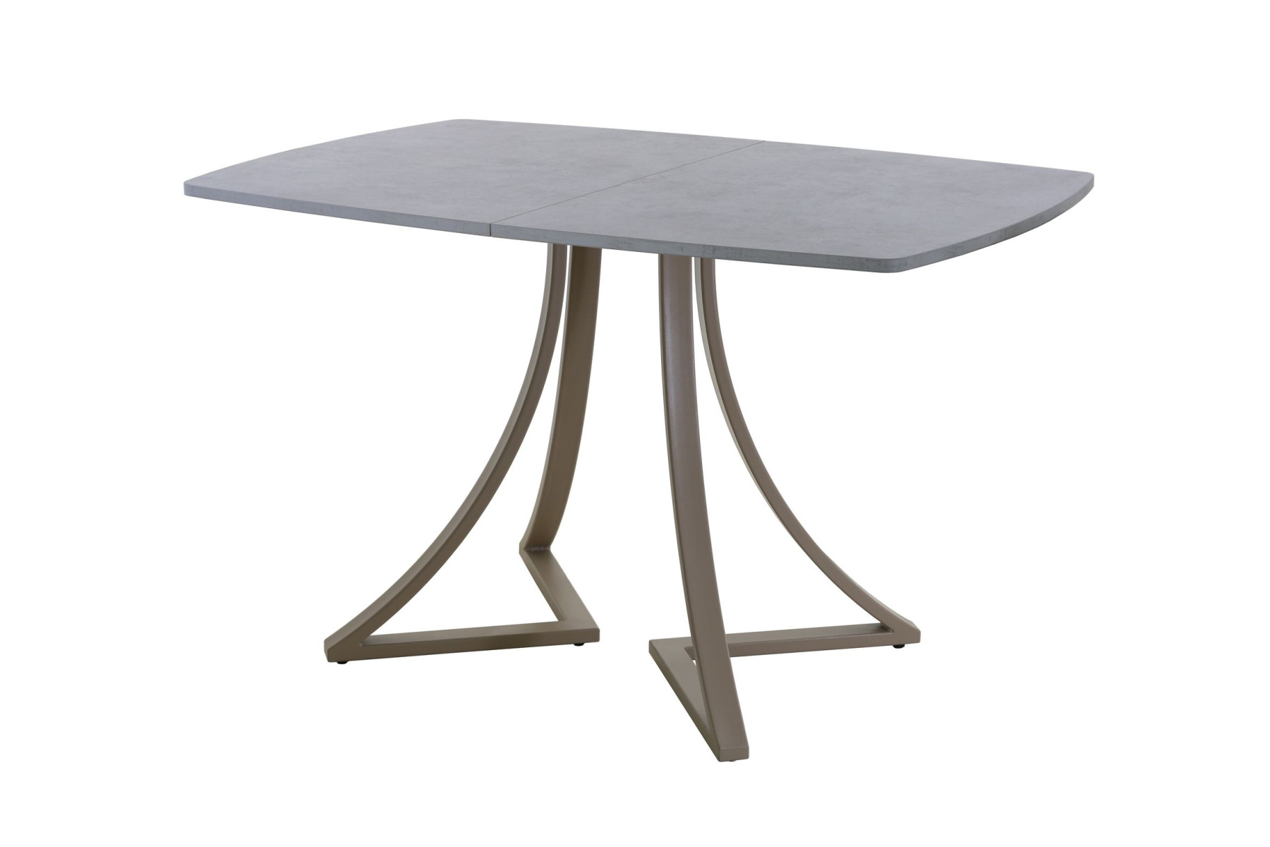 Обеденный стол AMC Elite (серии SLIM) / E24(1100) D6 (капучино/Бетон Чикаго светло-серый)