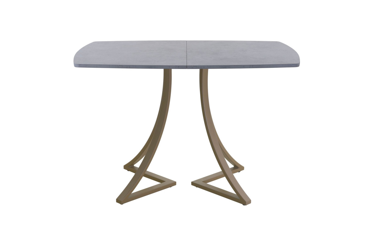 Обеденный стол AMC Elite (серии SLIM) / E24(1100) D6 (капучино/Бетон Чикаго светло-серый)