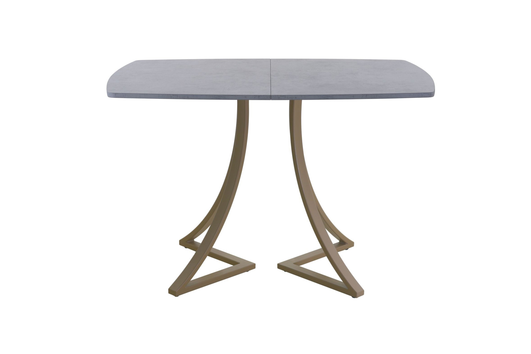 Обеденный стол AMC Elite (серии SLIM) / E24(1100) D6 (капучино/Бетон Чикаго светло-серый)