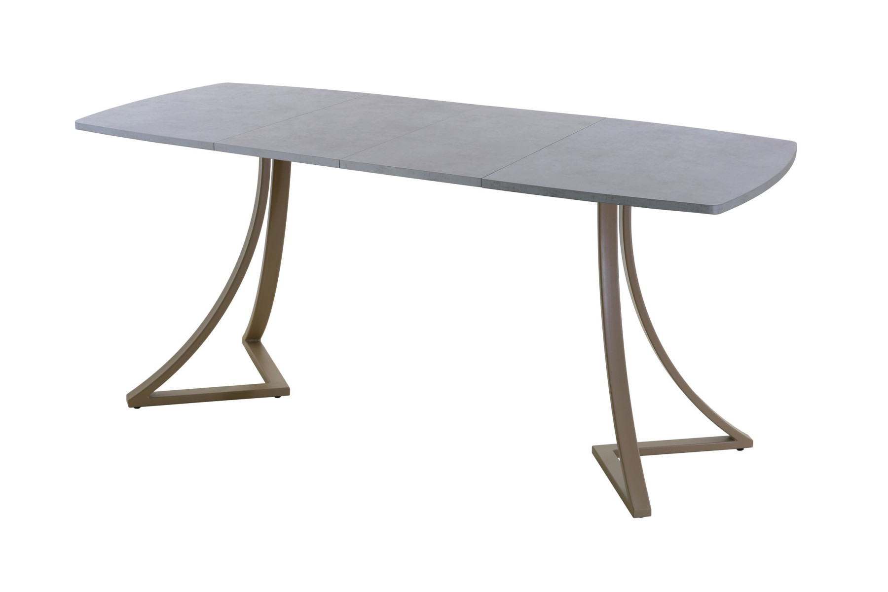 Обеденный стол AMC Elite (серии SLIM) / E24(1100) D6 (капучино/Бетон Чикаго светло-серый)