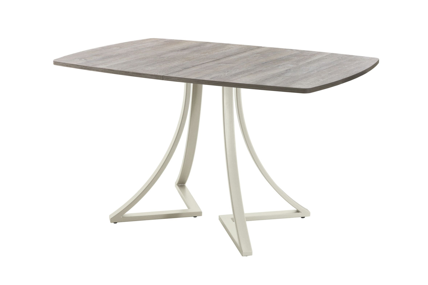 Обеденный стол AMC Elite (серии SLIM) / E24(1200) D6 (бежевый/Дуб Уайт-Ривер песочно-бежевый)