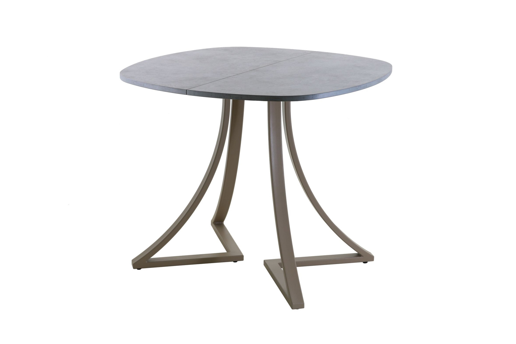 Обеденный стол AMC Elite (серии SLIM) / E24(800) D7 (капучино/Бетон Чикаго светло-серый)