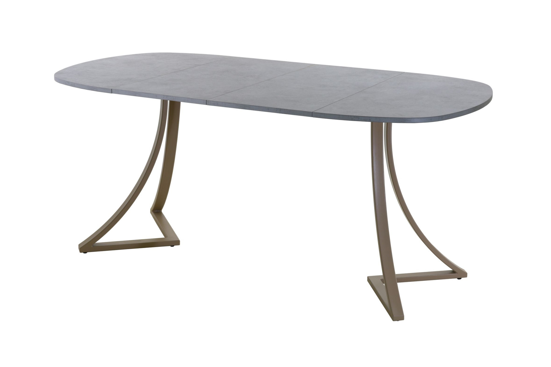 Обеденный стол AMC Elite (серии SLIM) / E24(800) D7 (капучино/Бетон Чикаго светло-серый)
