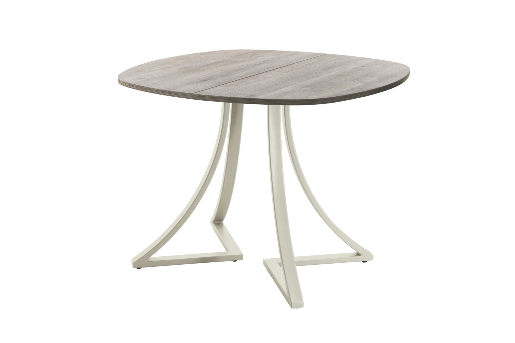 Обеденный стол AMC Elite (серии SLIM) / E24(900) D7 (бежевый/Дуб Уайт-Ривер песочно-бежевый)